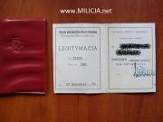 Legitymacja Srebrny Medal Zasługi Dla Pożarnictwa